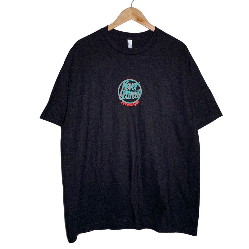 American Apparel | Men | DIY Never Scared Graphic Tee | Extra Large
